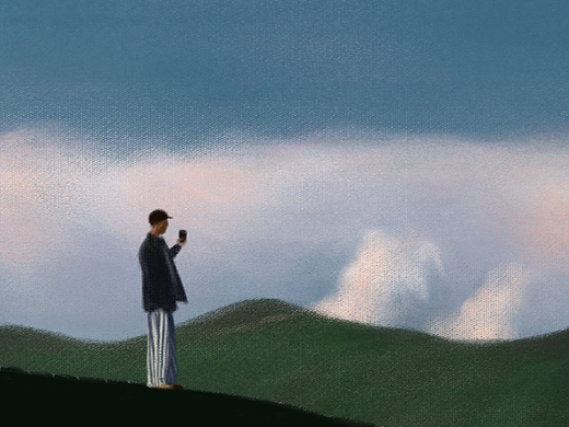 风景速涂