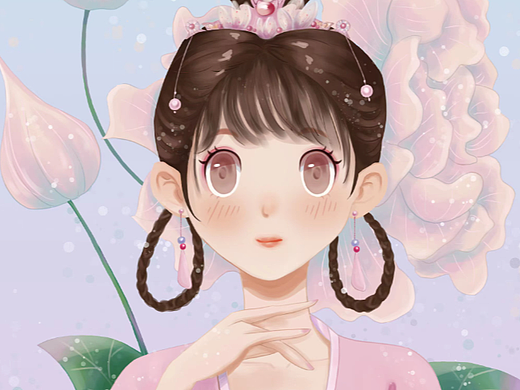 原创一张少女风