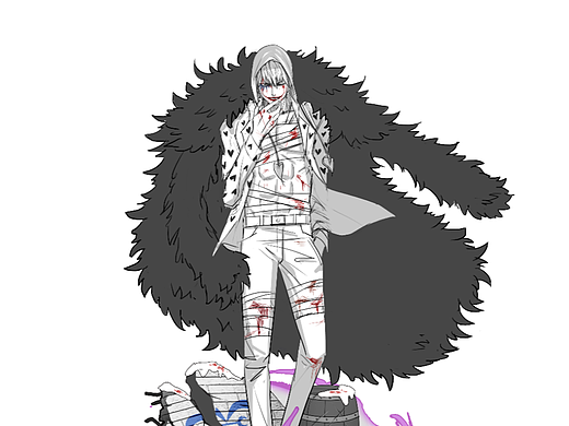 海贼王手办设计——克拉送