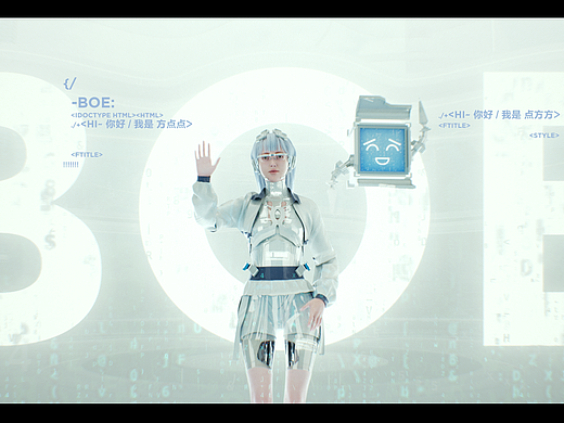 [你好 BOE] 京东方IP代言人：方点点/点方
