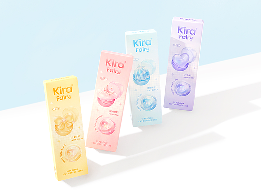 KiraFairy｜美瞳品牌全案设计-探索光的梦幻表达
