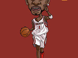 喜爱T-MC（麦蒂），画了一张练习练习（个人主页-ZMTEzNjUwNA==） - 艺术插画 - 站酷设计师jzy3026原创素材 - 站酷ZCOOL