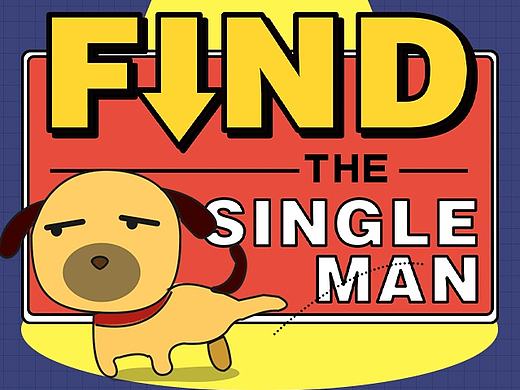 Find the single man