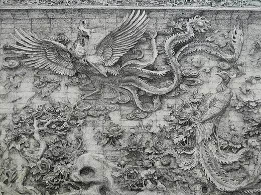 我的钢笔画作品