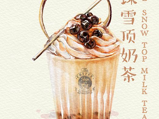 珍珠雪顶奶茶~