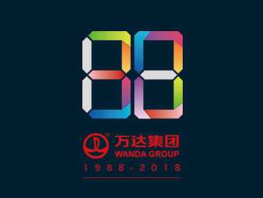 万达30周年logo
