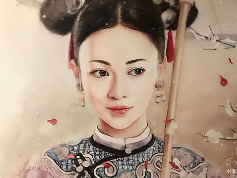 画了一个魏璎珞