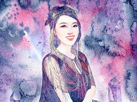 那么近那么远（个人主页-ZMTU4MjIyMjA=） - 商业插画 - 站酷设计师双兔纸原创素材 - 站酷ZCOOL