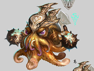 星辰变q版小宠物灵兽原画设计合集