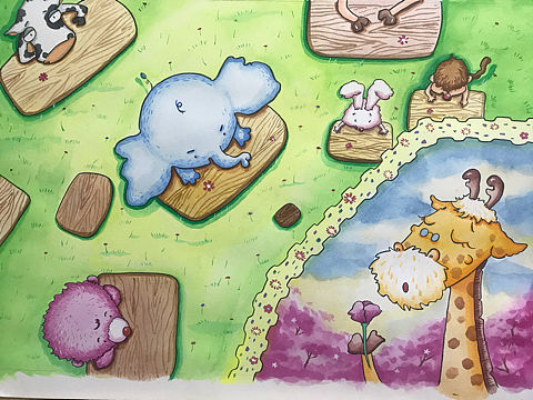 上课（个人主页-ZNjE4NjU5MTY=） - 绘本 - 站酷设计师知辰Artistry原创素材 - 站酷ZCOOL