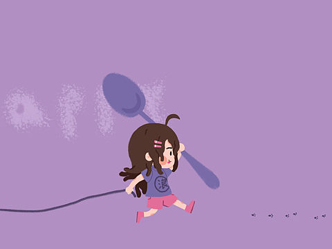 妞子 生日快乐（个人主页-ZMzI1NTIwMjQ=） - 艺术插画 - 站酷设计师自动喵喵机原创素材 - 站酷ZCOOL