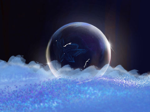 一个泡泡