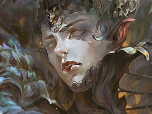 奇幻类－人物插画 魔幻插画