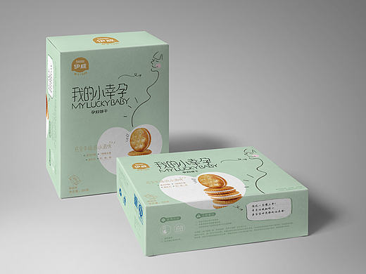 孕妇饼干包装设计