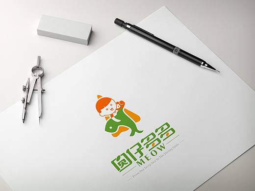 生鲜卡通logo