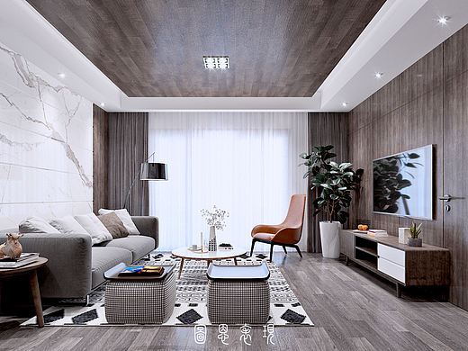 北欧客餐厅（个人主页-ZMzQ0MjkxMTI=） - 建筑/空间 - 站酷设计师dynamic77原创素材 - 站酷ZCOOL