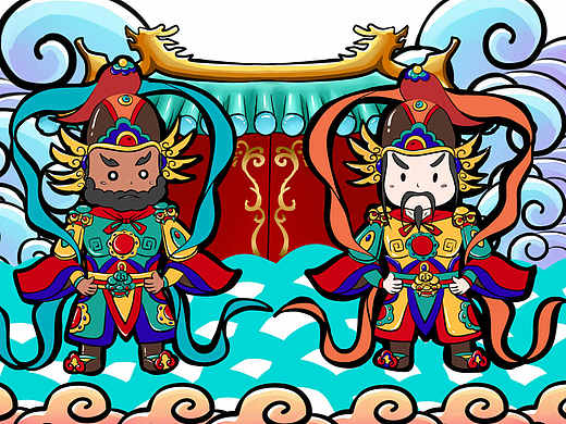 门神动漫造型