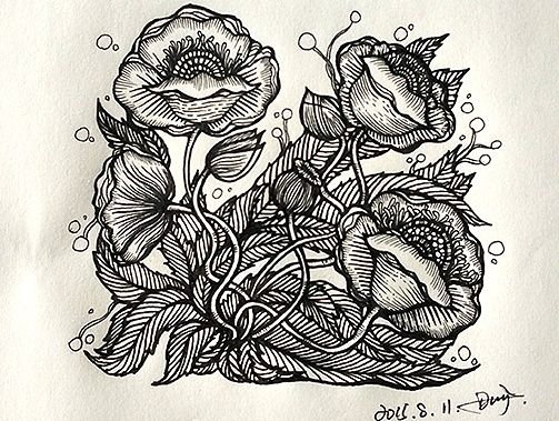 每日一“摸”（个人主页-ZMTMwMjgxODg=） - 艺术插画 - 站酷设计师米吃鹿原创素材 - 站酷ZCOOL