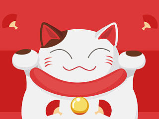 招财喵（个人主页-ZNTk3NTQ4OA==） - 图案 - 站酷设计师懂小白原创素材 - 站酷ZCOOL