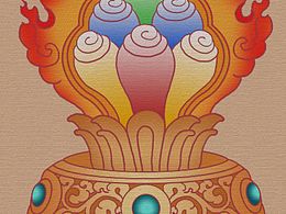 吉祥八宝之一宝瓶