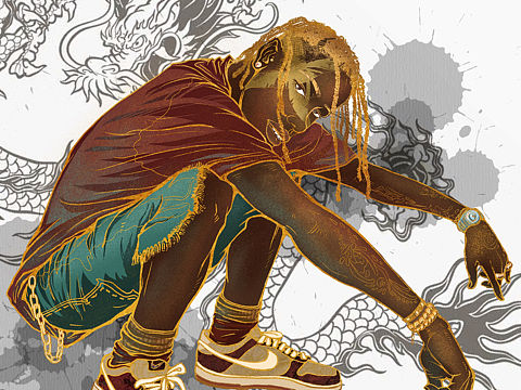 中國龍（個人主頁-ZMzgxNDYyMzY=） - 新銳潮流插畫 - 站酷設計師Dondo東多原創(chuàng)素材 - 站酷ZCOOL