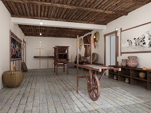 手工技艺农具展厅