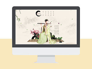 中国风,中国文化,古典乐器,专题,网页设计,中国水墨风格 ,淘宝设计,萧,战鼓,琴,古筝,琵琶等