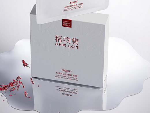 护肤品牌-稀物集-中国风产品拍摄