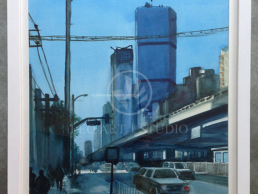 《雨后清晨——北京大望路》