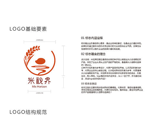 米视界logo和海报