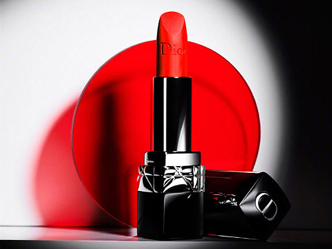 Bazaar&Dior 烈艳唇膏大片