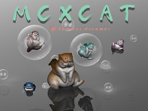 summer dreamer（個人主頁-ZNTY3NjQxMjA=） - 雕塑 - 站酷設(shè)計師弘舍藝術(shù)原創(chuàng)素材 - 站酷ZCOOL