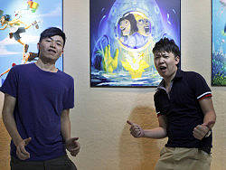 念念不忘 必有回响《喂，自己》画展后记（个人主页-ZMjQwOTkzNg==） - 艺术插画 - 站酷设计师恶奔BEN原创素材 - 站酷ZCOOL