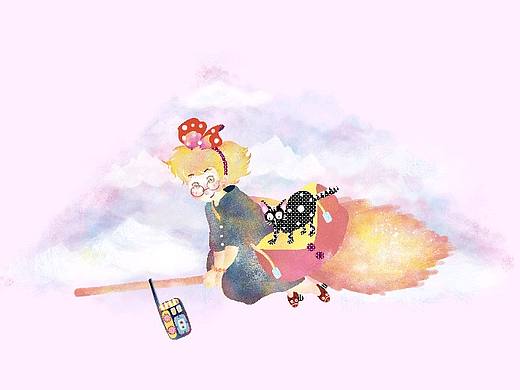 魔女宅急便·儿童插画