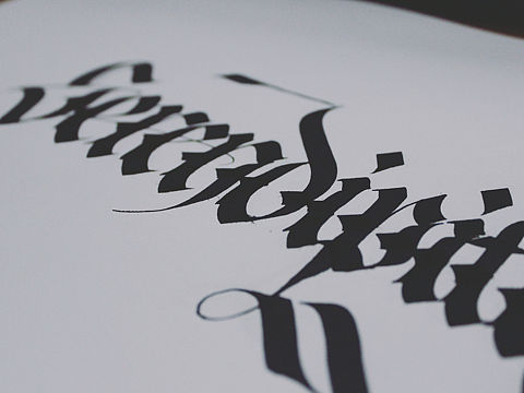 calligraphy