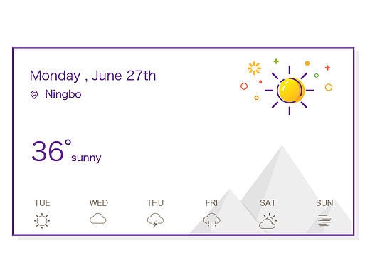 weather forecast（個人主頁-ZMTcxNDA0NjQ=） - APP界面 - 站酷設計師以上加一原創(chuàng)素材 - 站酷ZCOOL