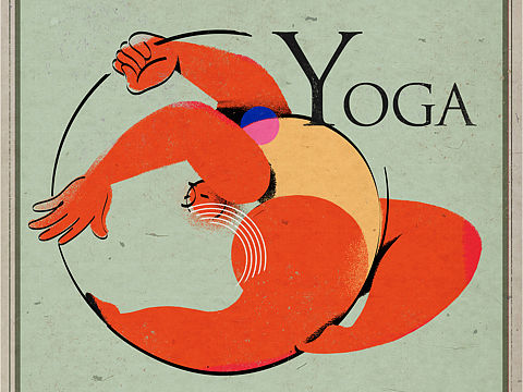 Let's YOGA 柔软的胖子