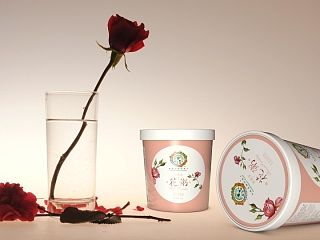 阳光菓子《花粥》包装及周边产品设计
