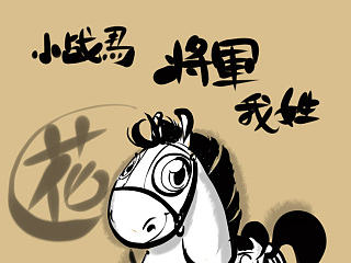 小战马，将军我姓花（2）
