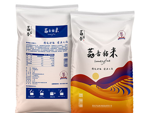 哈尔滨大米包装设计