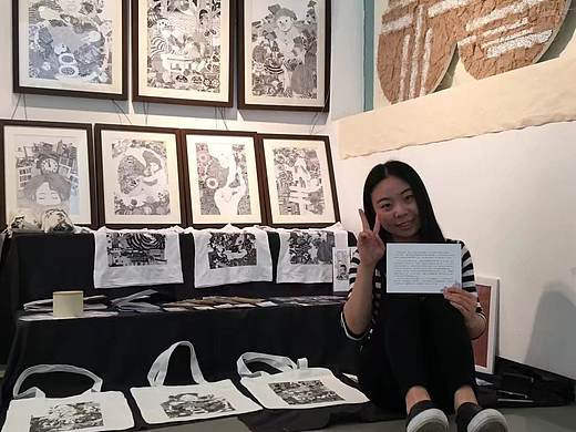 《在路上主题插画设计》中南民族大学2017年毕业设计#青春答卷2017#