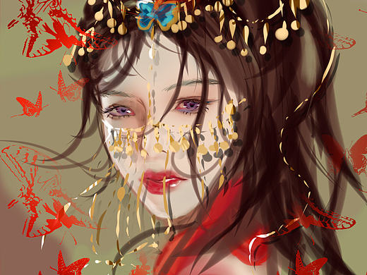 厚涂头像