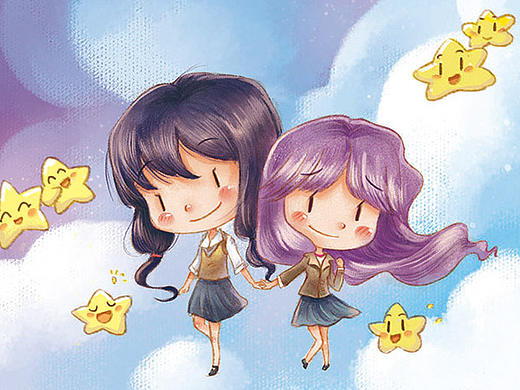 乌云乌云快走开~杂志配图