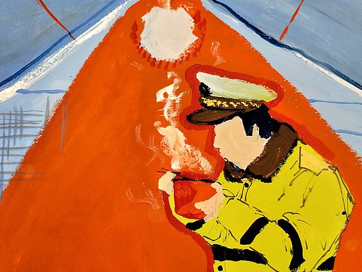 “疫”勇軍（個(gè)人主頁(yè)-ZNDQ5ODIzNjQ=） - 繪畫 - 站酷設(shè)計(jì)師潘江雯原創(chuàng)素材 - 站酷ZCOOL