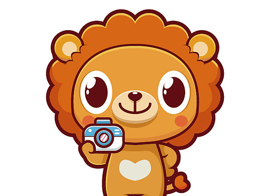 肉肉amos6756833平面-ip形象小狮子吉祥物设计1年前jan_creation8051
