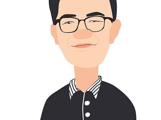 卡通人物形象插画