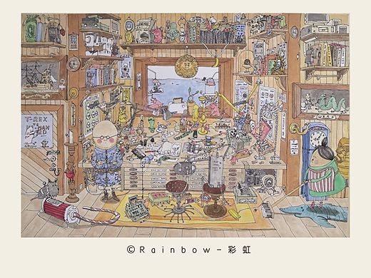 临摹（个人主页-ZNDI0MzYyNDg=） - 创作习作 - 站酷设计师RainbowHONG原创素材 - 站酷ZCOOL