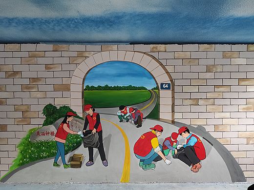 党员义工的一天