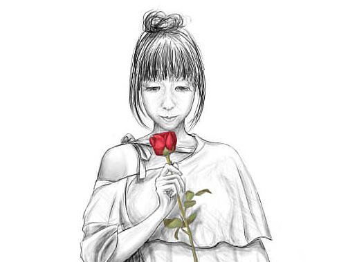 人物手繪（個(gè)人主頁-ZMjI0ODgyNDA=） - 單幅漫畫 - 站酷設(shè)計(jì)師hui姑娘7原創(chuàng)素材 - 站酷ZCOOL