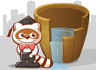 浣熊博士卡通形象·企业文化物料